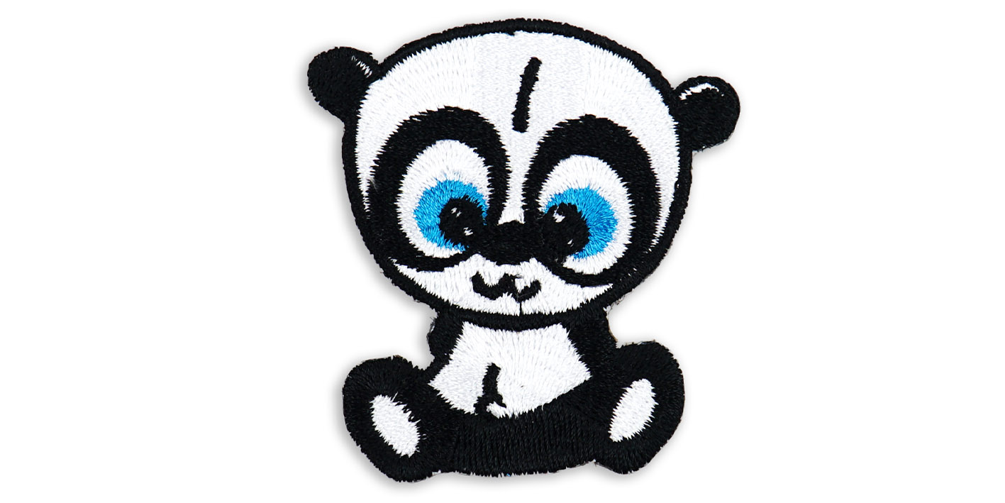 Naszywka naprasowanka Panda Przemek